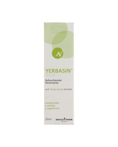Yerbasin nose spray nasal hydratant