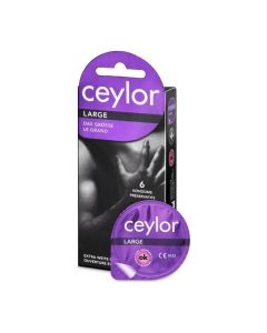 Ceylor large préservatif avec réservoir