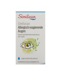 Similasan Allergisch reagierende Augen, Monodosen, Augentropfen