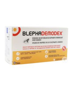 Blephademodex lingettes stériles individuelles