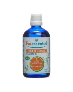 Puressentiel Massageöl neutral mit 3 pflanzlichen Ölen