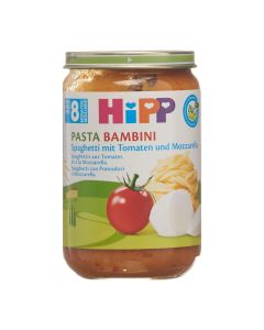 HIPP Pasta Bambini Spaghetti Tomat Mozzar 8M