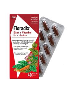 Floradix fer + vitamines caps
