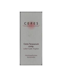 Ceres taraxacum comp. gouttes pour le foie et la bile