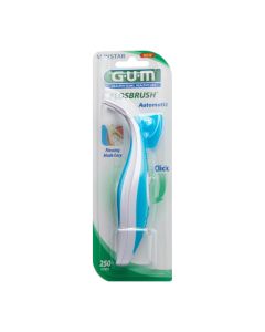Gum flosbrush soie dentaire avec support spécial