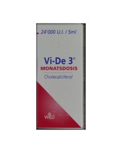 Vi-de 3 (r) dose par mois, solution buvable en récipient unidose