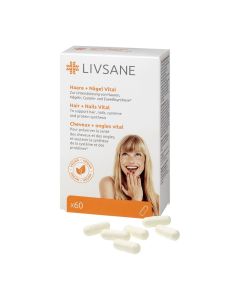 Livsane cheveux + ongles vital caps