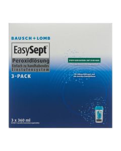 Bausch lomb easysept peroxide 3 paquets