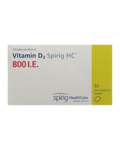 Vitamine d3 spirig hc (r) , capsules molles