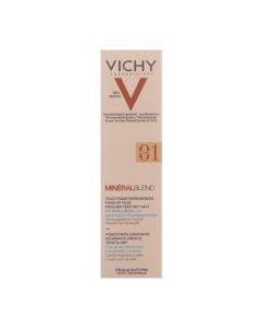 Vichy minéral blend fond de teint fl 01 clay
