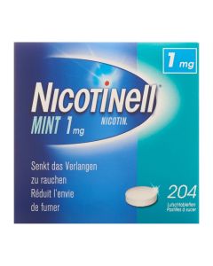 Nicotinell Mint 1 mg/2 mg, Lutschtablette