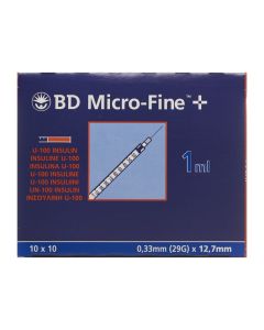 BD MICRO-FINE+ U100 Ins Spr 12.7x0.33