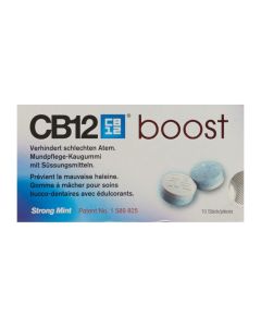 CB12 boost Mundpflege Kaugummi Strong Mint