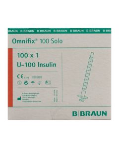 B. Braun Omnifix 100 Insulin 1ml solo L
