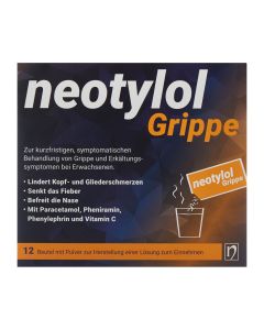 Neotylol grippe pdr sach 12 pce