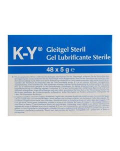 K y gelee lubrifiant stérile 48 x 5 g
