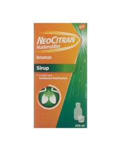 Neocitran antitussif - sirop/comprimés-dépôt