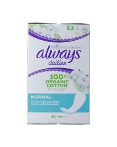 Always protège-slip cotton protect normal