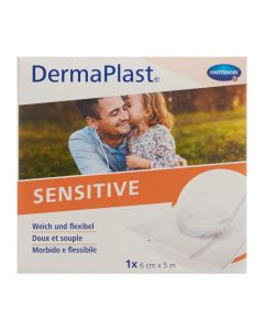 Dermaplast sensitive pans rapid bla 6cmx5m