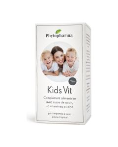 Phytopharma kids vit cpr sucer 10 vit&zinc