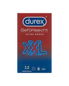 Durex préservatif sensoriel extra large